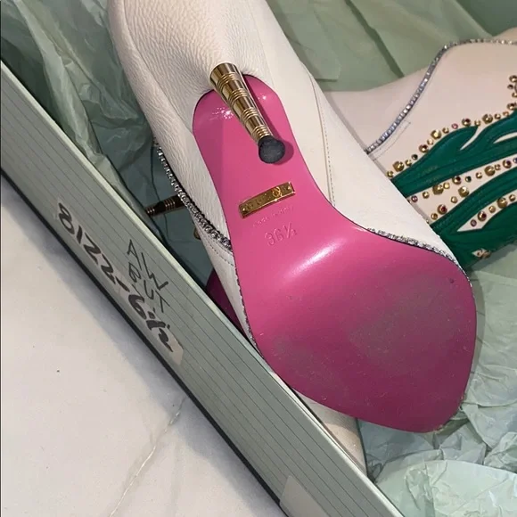 Gucci rhinestone booties - Picture 4 of 8